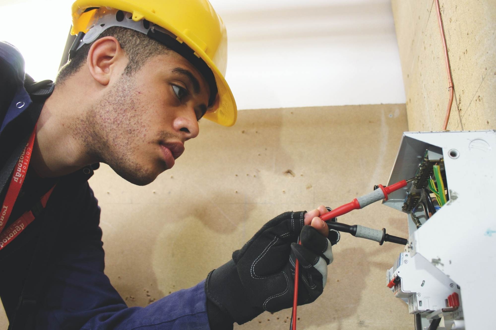 JTL Bame Electrical Apprentice at work