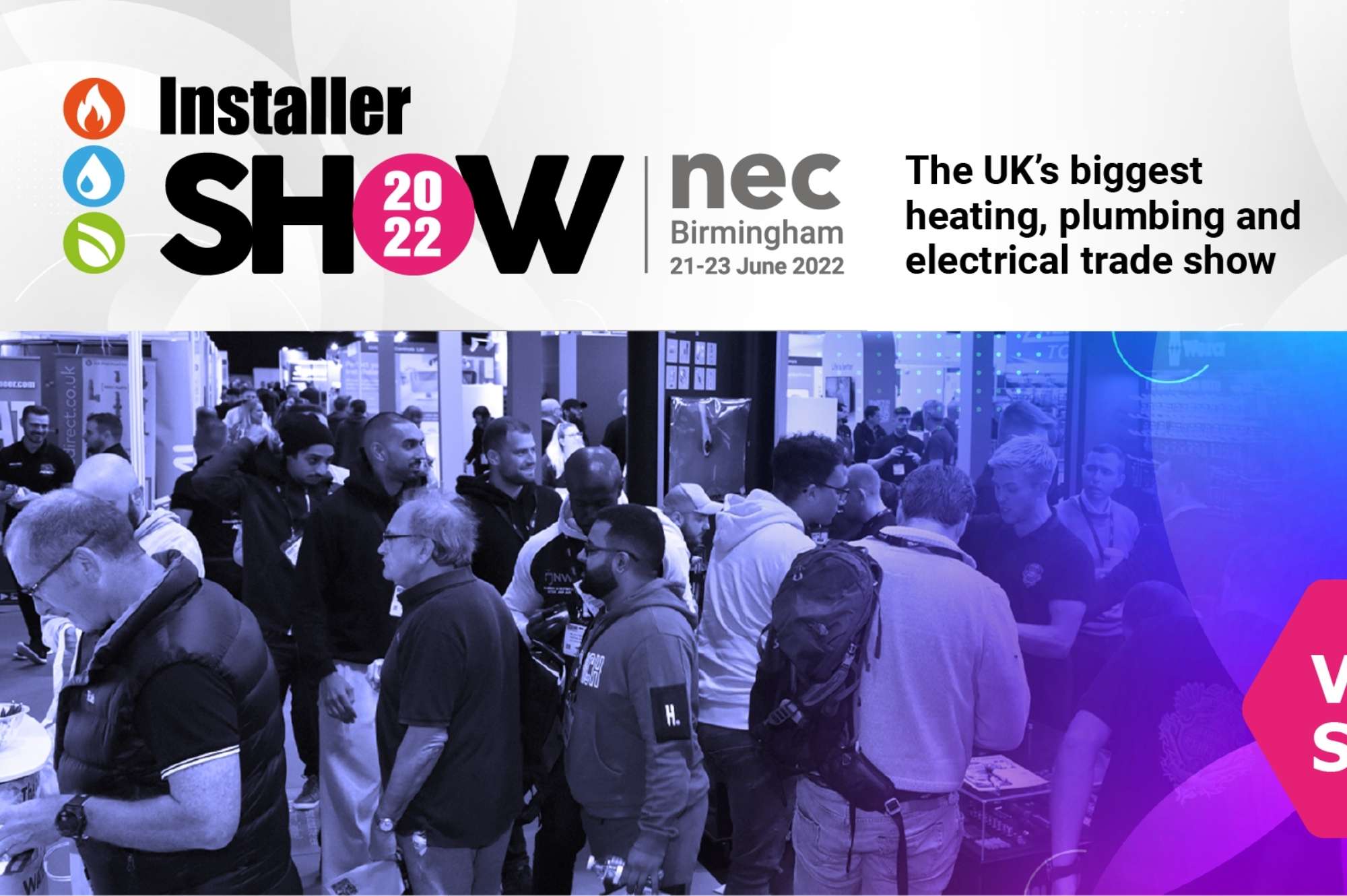 Installer Show Website Banner